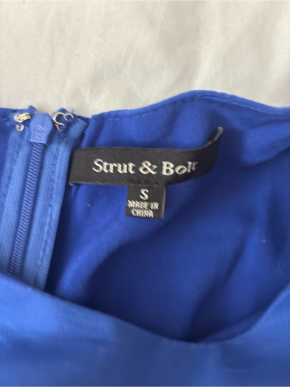 Blue Mini Dress - Picture 3 of 3